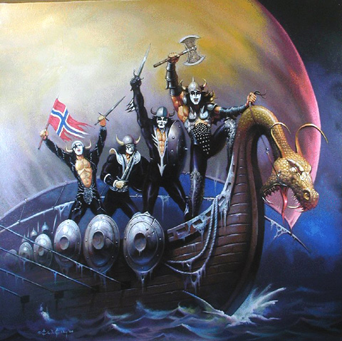 KISS Norway Limited Edition Print