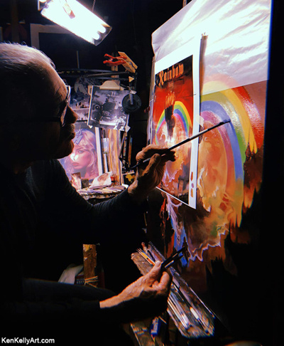 Some of Ken's Last Days of Painting...